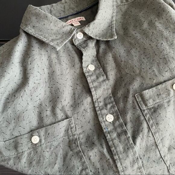 Cape Juby Men’s Button Down Long Sleeve Shirt, Med - Picture 6 of 11